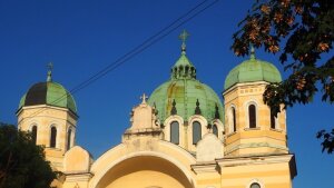 Die Türme der Kyrill-und-Method-Kirche in Sofia