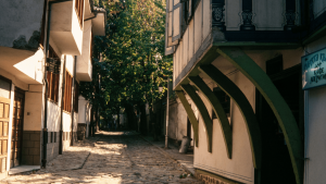 In der Altstadt von Plovdiv