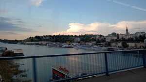 Abendstimmung in Belgrad