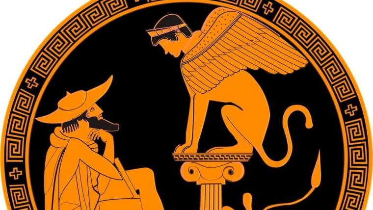 Ödipus und die Sphinx