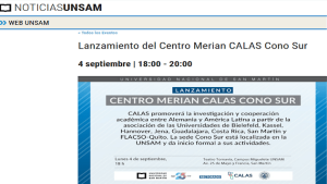 Kick off_Merian Calas Cono Sur en Buenos Aires