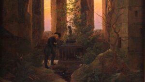 Caspar David Friedrich, Huttens Grab, 1823-24, Klassik Stiftung Weimar, Museen