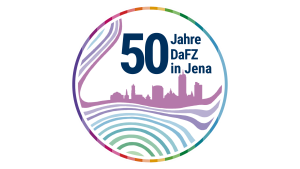 Logo 50 Jahre DaFZ in Jena
