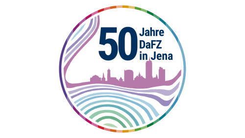 Logo 50 Jahre DaFZ in Jena