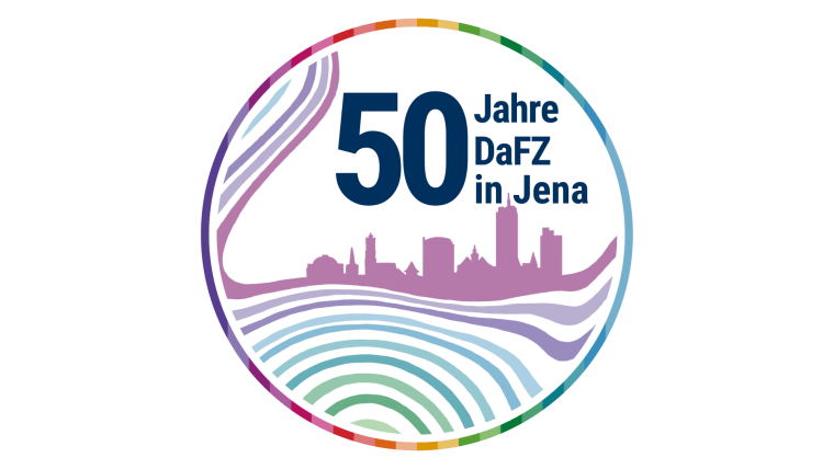 Logo 50 Jahre DaFZ in Jena