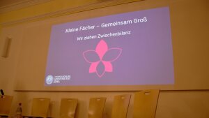 Kleine Fächer – Gemeinsam groß! Wir ziehen Zwischenbilanz