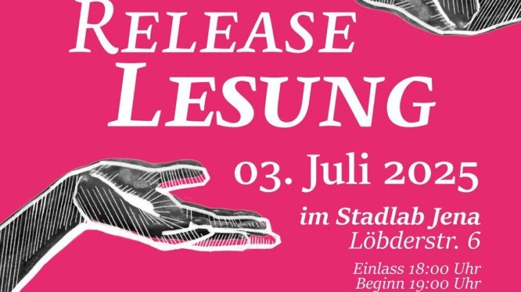 Plakat zur Lesung