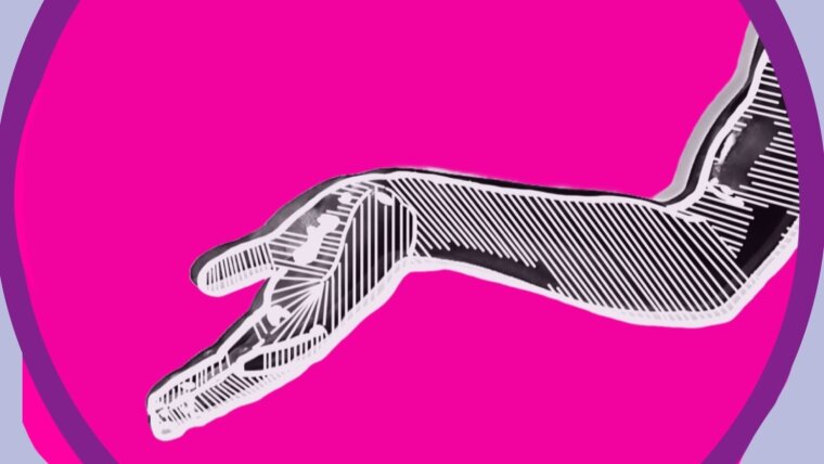 Ausgestreckte Hand