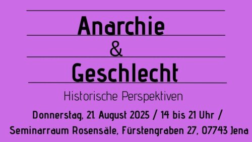 Anarchie und Geschlecht