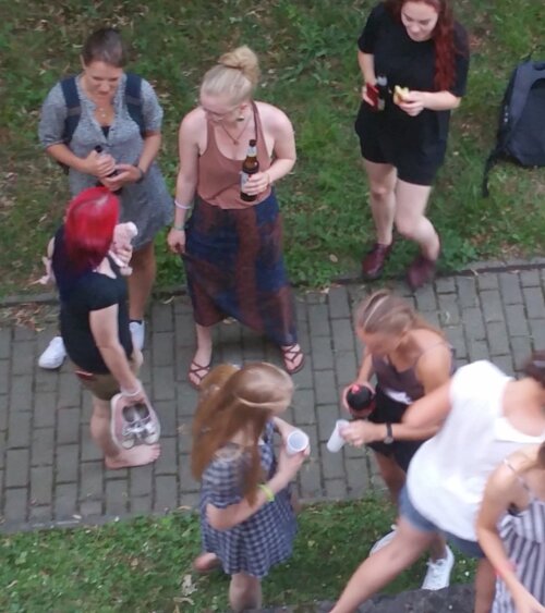 Menschen von oben