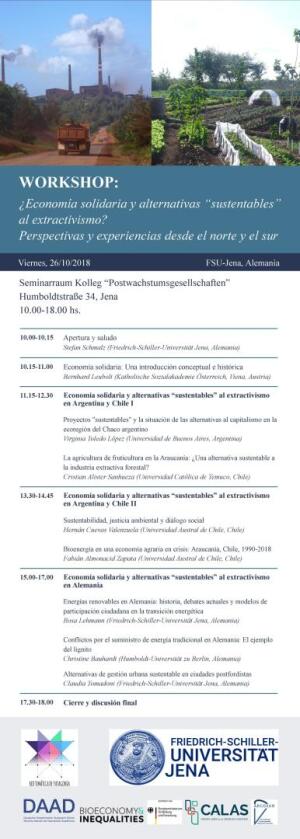 Workshop de la Red Patagonia en Jena