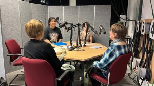 Aufnahme des Podcasts im DaFZ Institut