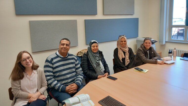 Hospitation der tunesischen Gastdozierenden im Arabischsprachkurs