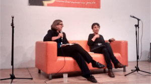 Claudia Hammerschmidt y Esther Andradi en Jena