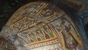 Byzantinische Fresken in der Schlangenkirche, Ihlara-Tal, Kappadokien