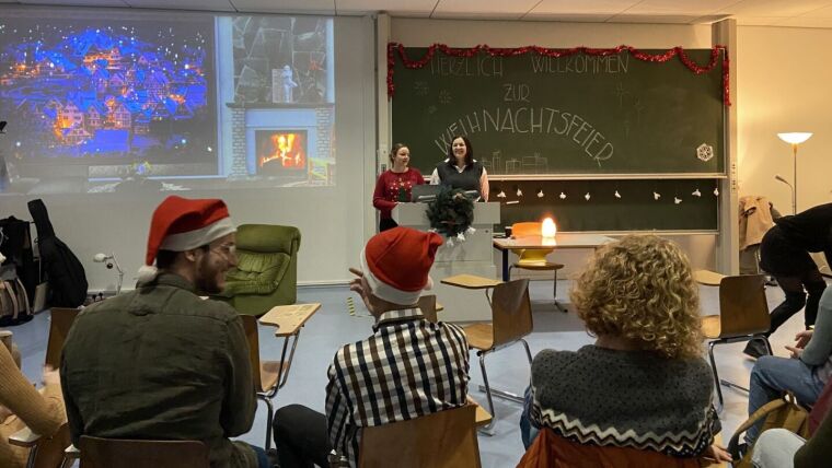 Weihnachtsfeier Institut