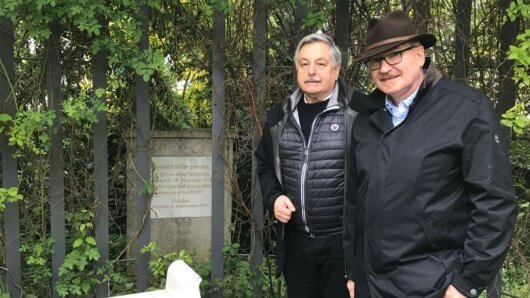 Dr. Christoph Veldhues und Prof. Dr. Hermann Funk
