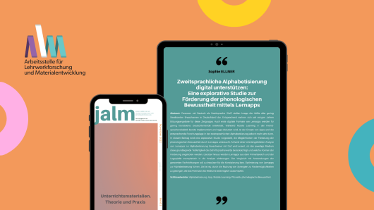 Mockup bzw. Präsentation unserer Zeitschrift JALM