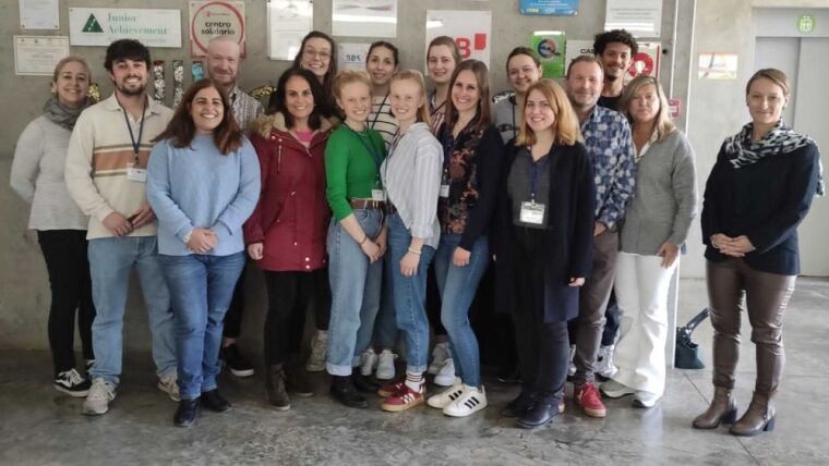 Gruppenfoto Forschungsreise nach Sevilla 2024