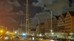 Danzig bei Nacht