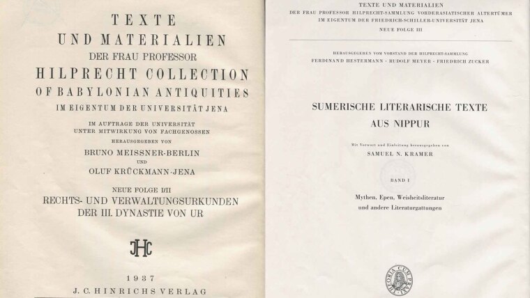 Cover der Bände TMH NF 1-2 und 3