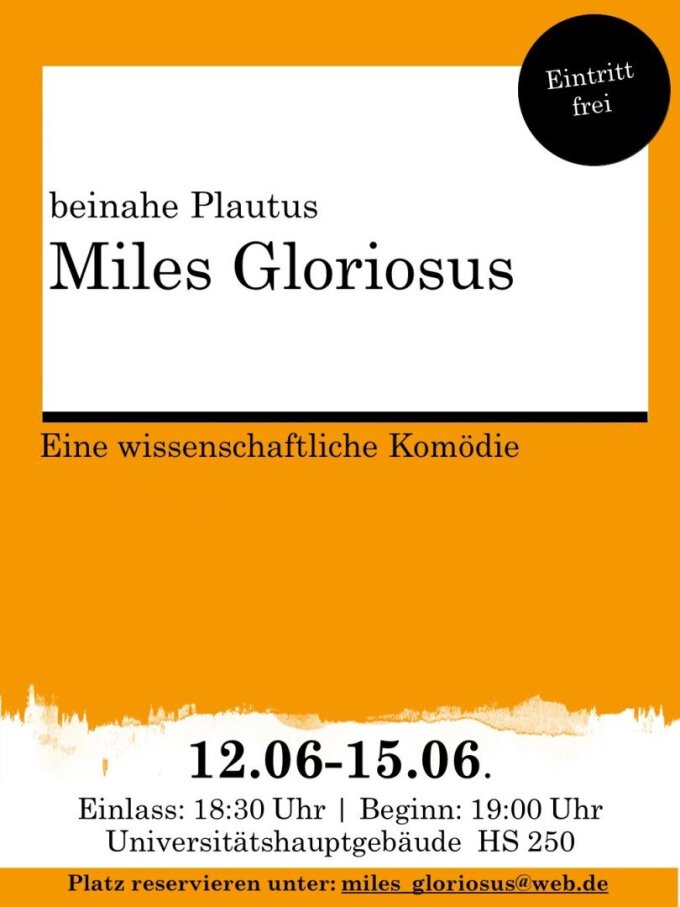 Theaterstück "Miles Gloriosus"