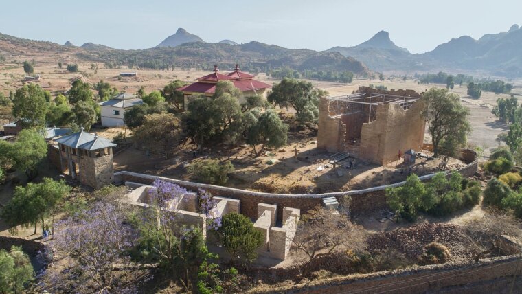 Der Almaqah-Tempel in Yeha (Tigray/Äthiopien)