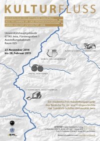 Ausstellungsplakat „Kulturfluss“