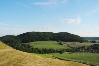 Ansicht auf den Alten Gleisberg aus Richtung Norden