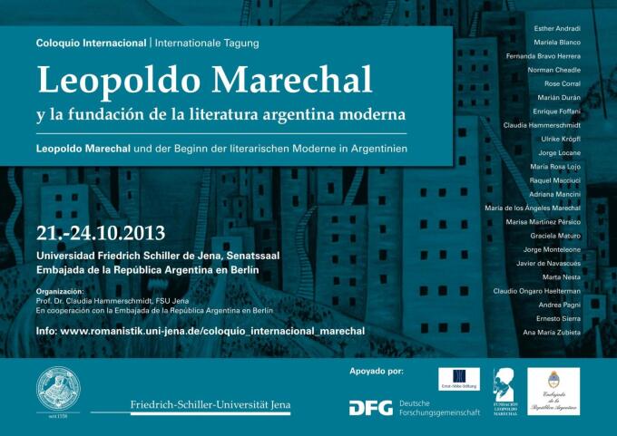 Coloquio Internacional_Leopoldo Marechal_Plakat_2013