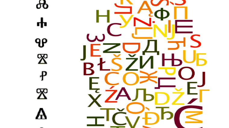 Buchstabenwolke