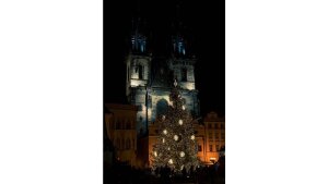 Prag Weihnachtsbaum