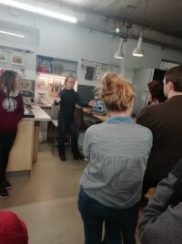 Prof. Dr. Forker explains the origin of Khinkali