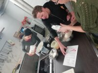 Making the Khinkali dough
